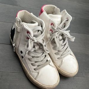 Geox girls shoes worn